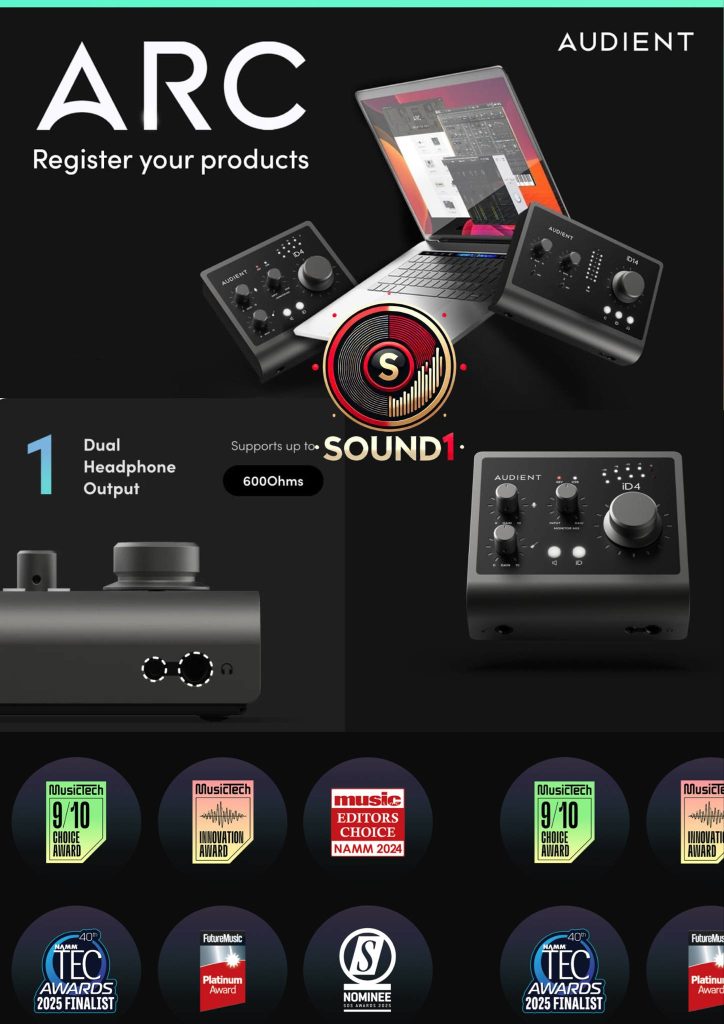 Audient iD4 MKII sở hữu preamp chuẩn console, đầu vào DI JFET, chuyển đổi AD/DA chất lượng cao, 2 đầu ra tai nghe độc lập, kết nối USB-C, thiết kế kim loại bền bỉ, âm thanh trung thực.