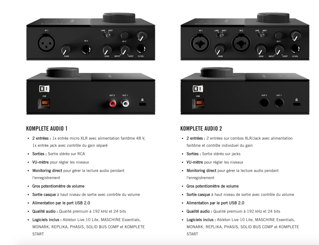 NI Komplete Audio 1