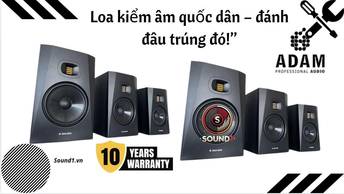 Không Thể Bỏ Lỡ – Ưu Đãi Cực Hot Cho ADAM T8V Tại SOUND1 🔥