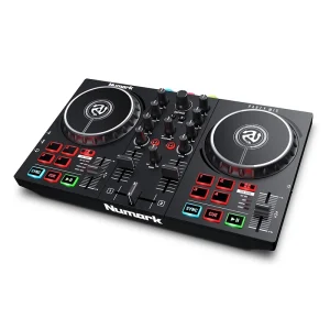 Numark Party Mix II trang bị đèn LED tích hợp trên mặt máy, tạo hiệu ứng ánh sáng sống động, đồng bộ theo nhạc, giúp tăng thêm không khí sôi động cho mọi buổi tiệc nhỏ.