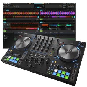 Traktor Kontrol S3 hoạt động hoàn hảo với phần mềm Traktor Pro 3, chỉ cần cắm là chạy. Giao diện điều khiển được tối ưu hóa giúp DJ dễ dàng thao tác và sáng tạo ngay lập tức.