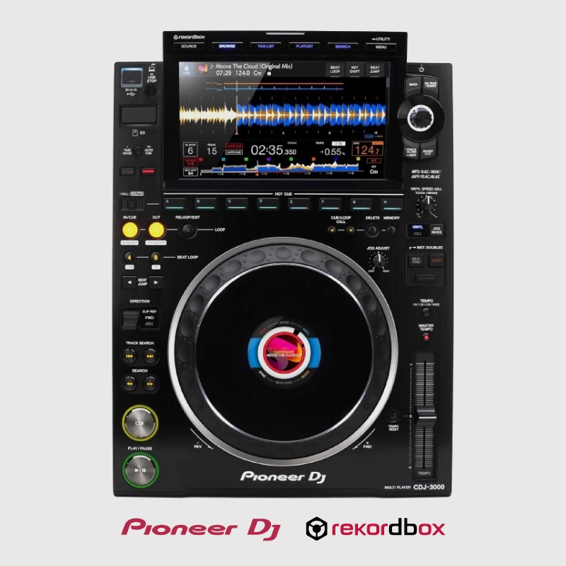 Pioneer CDJ-3000 cho phép kết nối đến 6 thiết bị cùng lúc qua Pro DJ Link, tối ưu hóa trình diễn nhóm.Chia sẻ thư viện nhạc, đồng bộ beat và lighting hiệu quả chỉ với một ổ USB duy nhất.
