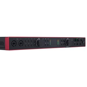 Focusrite Scarlett 18i20 4th Gen mang đến dải động 120 dB, độ phân giải 24-bit/192kHz, cho âm thanh trung thực và chi tiết. Công nghệ Air Mode giúp vocal và nhạc cụ sáng rõ, chuyên nghiệp hơn.