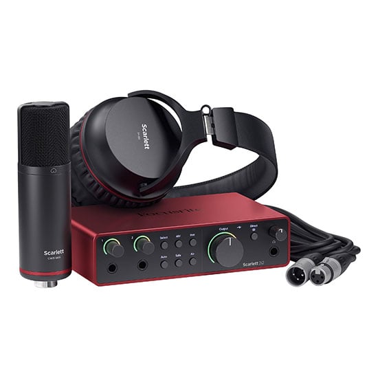 Combo Thu Âm Focusrite Scarlett 2i2 Studio Gen 4