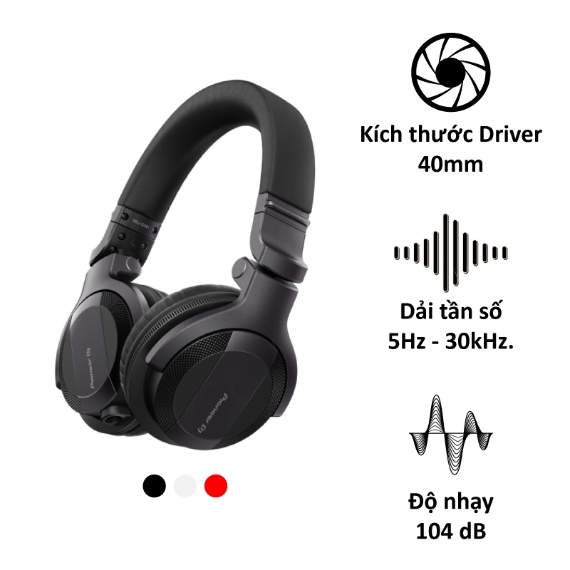 Tai Nghe DJ Pioneer Chính Hãng | Tai Nghe Pioneer Chất Lượng Cao Cho DJ