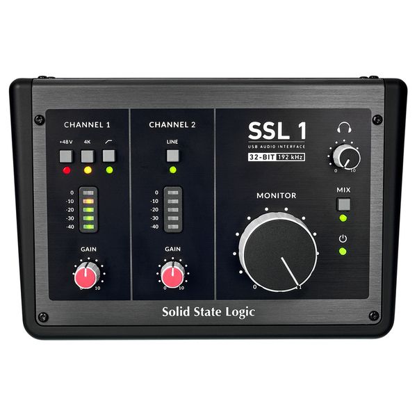 Microphone Preamp chuẩn SSL mang đến khả năng khuếch đại tín hiệu sạch, độ nhiễu thấp và giữ trọn từng chi tiết của giọng hát cũng như nhạc cụ.Kết hợp công nghệ Legacy 4K đặc trưng, SSL 1 tạo nên màu âm sáng, rõ nét và giàu năng lượng, giúp bản thu mang đậm chất phòng thu chuyên nghiệp.